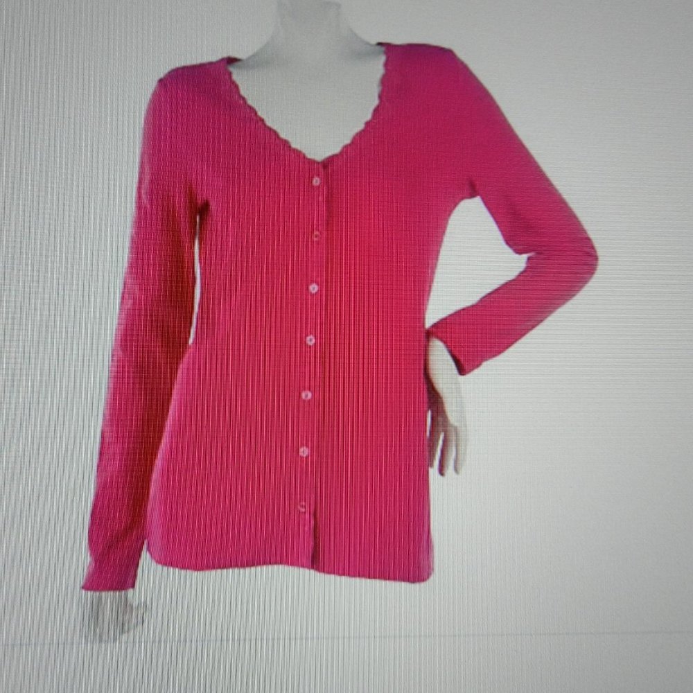 Motto Long Sleeve Lace Trim Cardigan Brand New